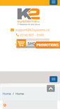 Mobile Screenshot of k2systems.ca