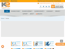 Tablet Screenshot of k2systems.ca